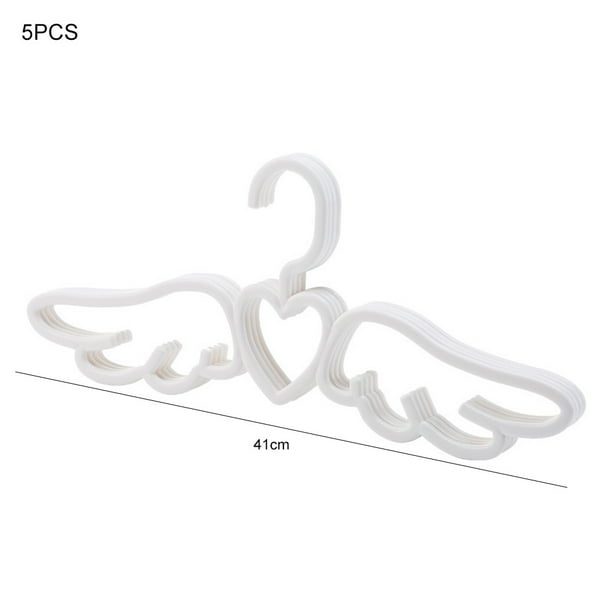 5/10PCS Set Angel Wing Shape Traceless Non-Slip Hanger Wardrobe Organizer For 5/10PCS Set Angel Wing Shape Traceless Non-Slip Hanger Wardrobe Organizer For
